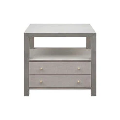 Worlds Away Hattie Side Table - Grey Grasscloth/Brass Hardware 5 Worlds Away Hattie Side Table - Grey Grasscloth/Brass Hardware -Worlds Away WA hattie gry edit 67355.1538509571 ni 64319.1719046566