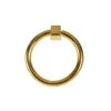 Worlds Away Lucas Circular Pull In Brass