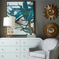 Worlds Away Santo Small Gold Leaf Starburst Mirror With Antique Mirror Inset -Worlds Away WA mirrors 82902.1685999275 ni 69186.1707478888