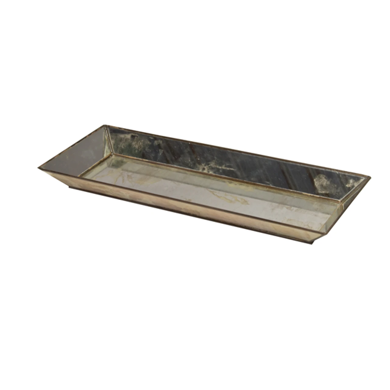 Worlds Away Rectangular Antique Mirror Tray 1 Worlds Away Rectangular Antique Mirror Tray