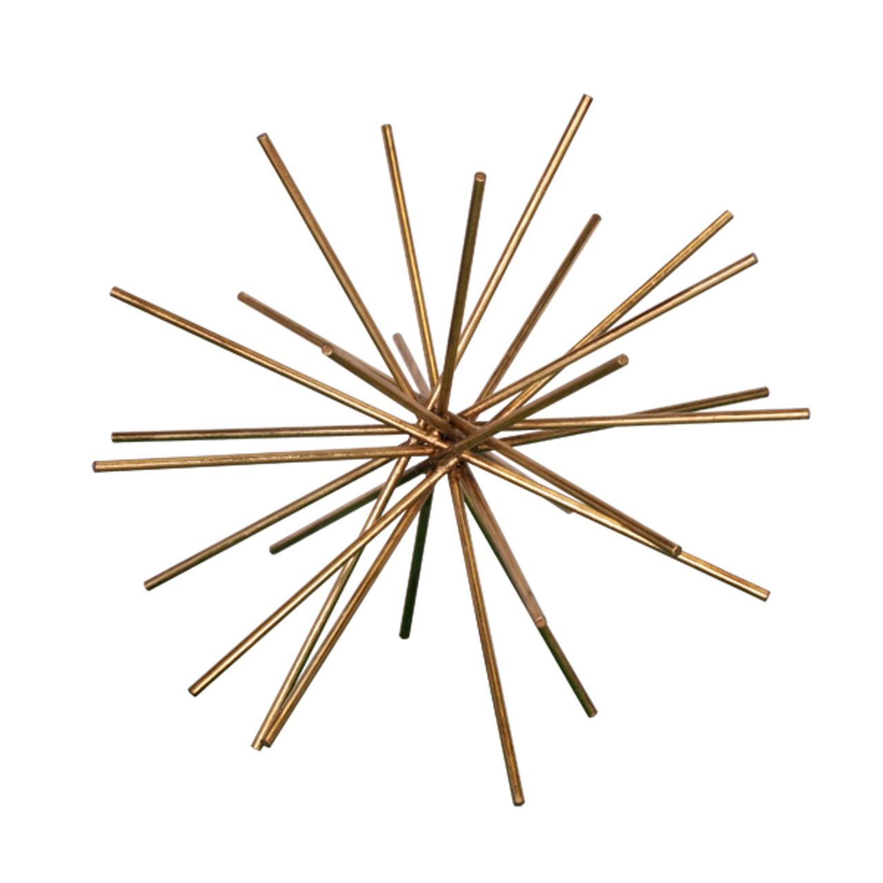 Worlds Away Urchin 16" Iron Asterisk In Gold Leaf 1 Worlds Away Urchin 16" Iron Asterisk In Gold Leaf