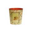 Worlds Away Wbpomeranian Wastebasket - Hand Painted