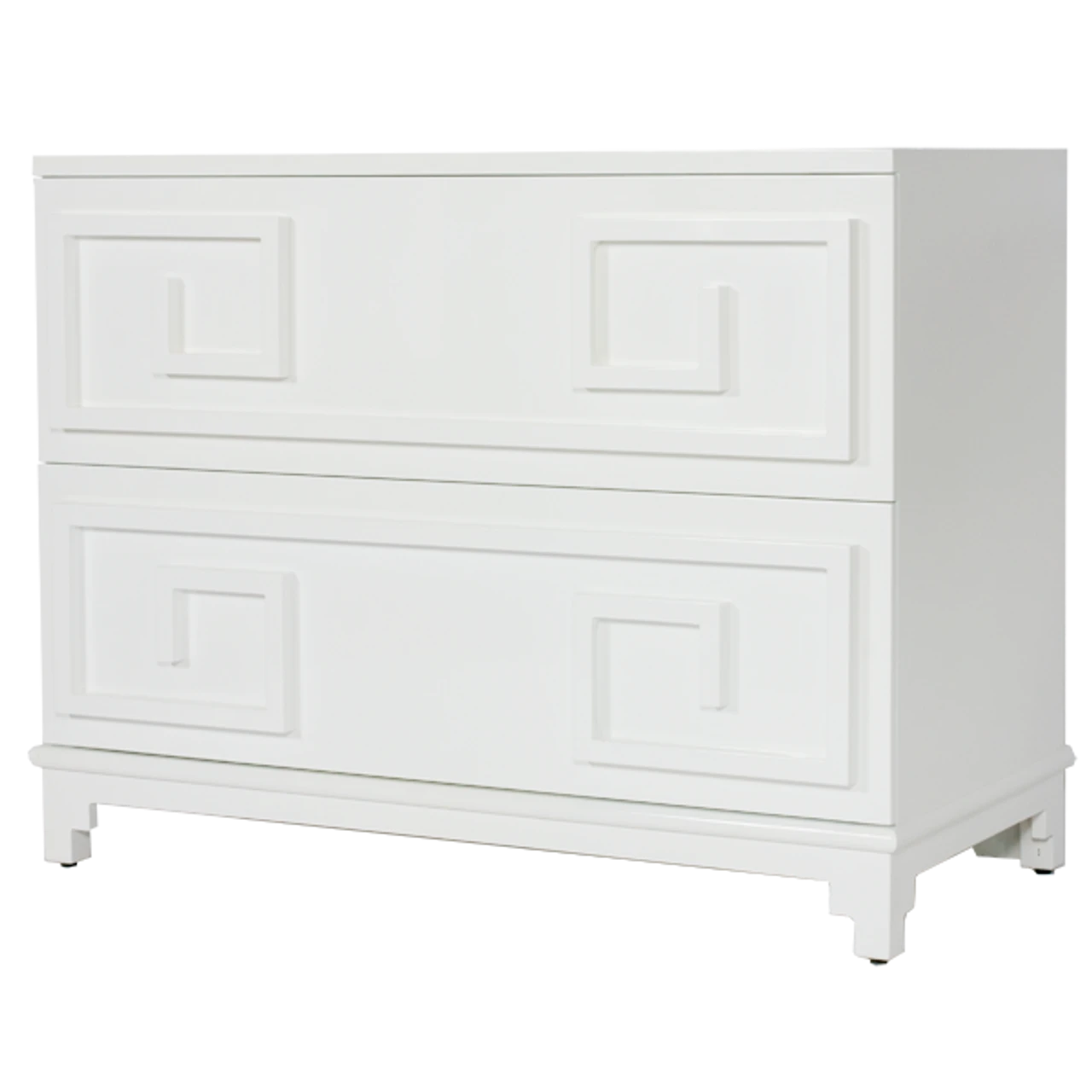 Worlds Away Oriental 2 Drwr Chest White Lac 1 Worlds Away Oriental 2 Drwr Chest White Lac